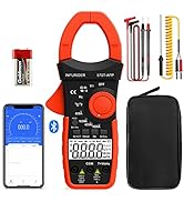 デジタルクランプ Amazon | デジタル Bluetooth AC/DCクランプメーター INFURIDER YF