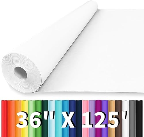 Miniatura 12 de Vanhench Rollo de papel kraft marrón grande de 17.5 x 2400 pulgadas, rollo de papel para manualidades para tablón de anuncios de Acción de Gracias