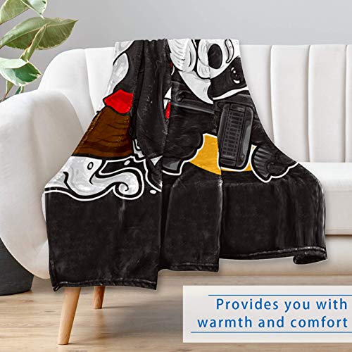 Couverture chaude panda contre le froid sur le canapé - 7