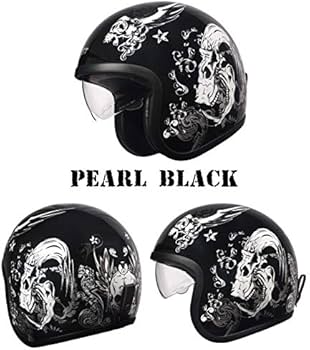 Amazon | CREST ジェットヘルメット/スタイリッシュインナーバイザー