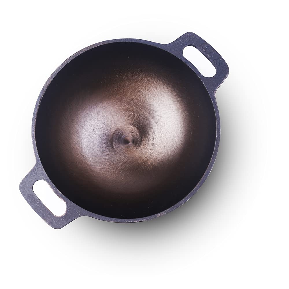 The Indus Valley Natural Cookware PreSeasoned Super Smooth Cast Iron