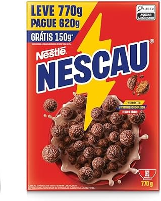 Nescau Cereal Matinal Tradicional Leve 770G Embalagem Econômica