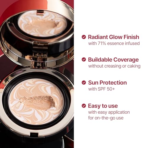 AGE20'S Signature Essence Pact Mini – 21N Vanilla Cushion Foundation SPF 50+ — view 5