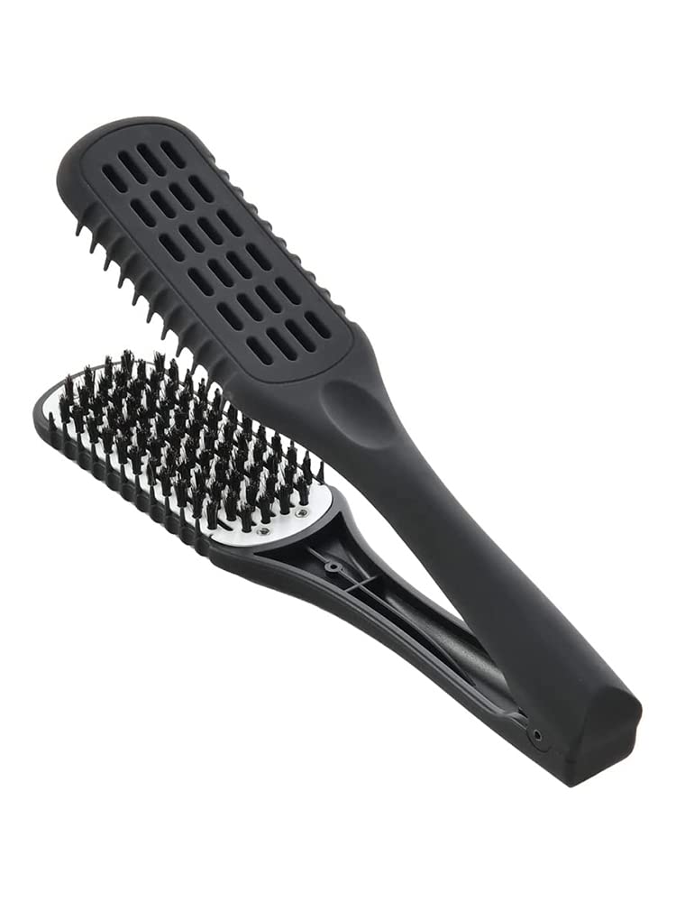 Amazon | ストレートブラシ ツインブラシ ヘアケア 櫛 縮毛 髪の毛