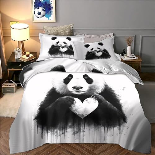Housse de couette feuilles de palmier 200x200 parure lit 3D microfibre double