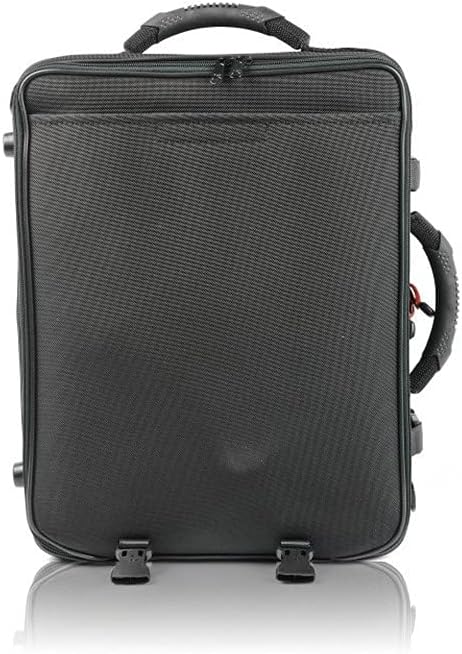 Bam Trekking Double Clarinet Case, interior view with molded cradles