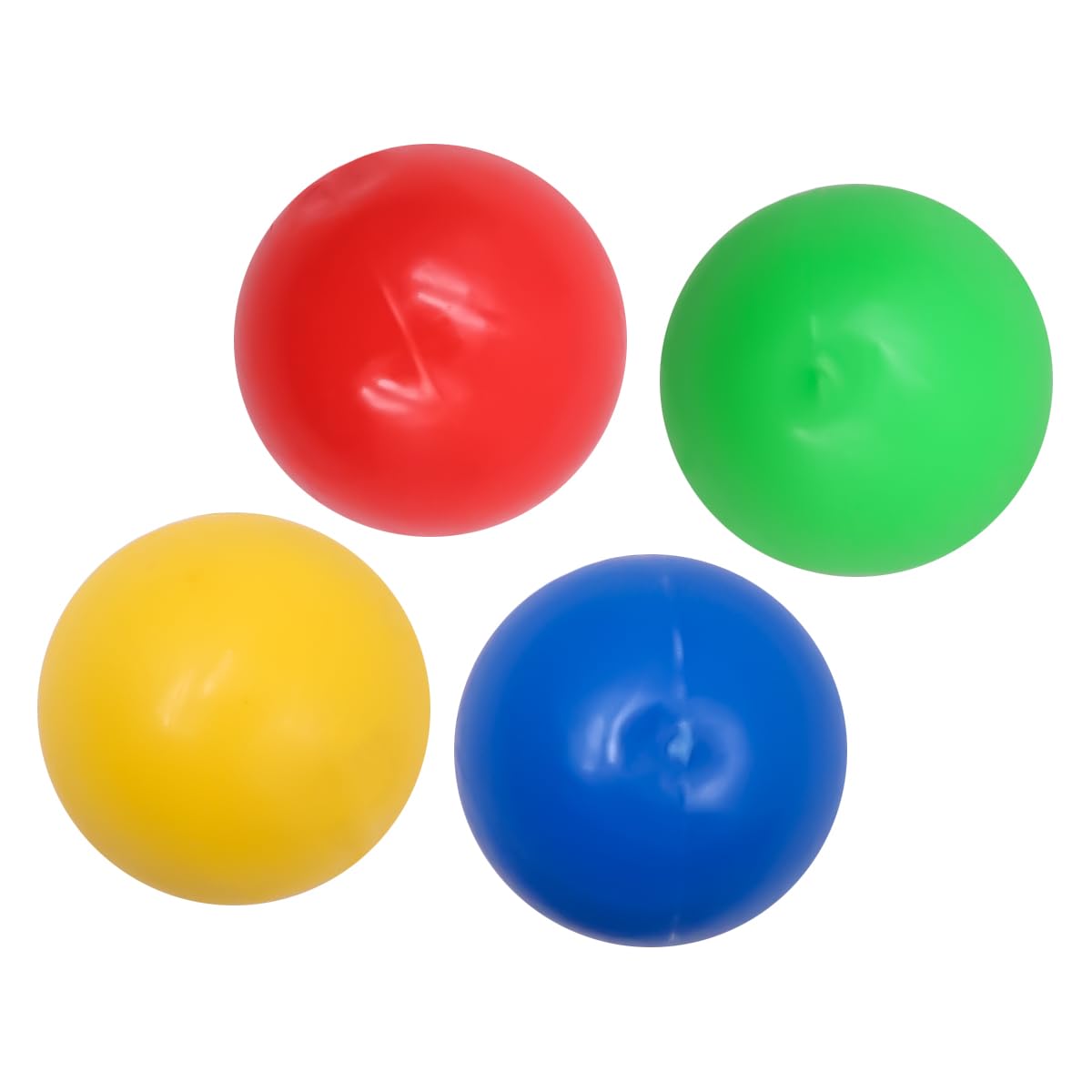Alnicov 4Pack Each pack 48 Pieces Game Replacement Marbles Plastic Game Balls Compatible with Hungry Hungry Hippos (Random)