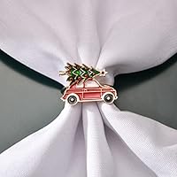 Generic ナプキンリング テーブル アクセサリー カー クリスマス ツリー 155130.jpg