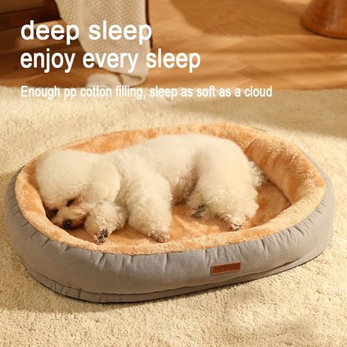 Lit pour chat et chien VvieeR kaki XL coussin lavable - 5
