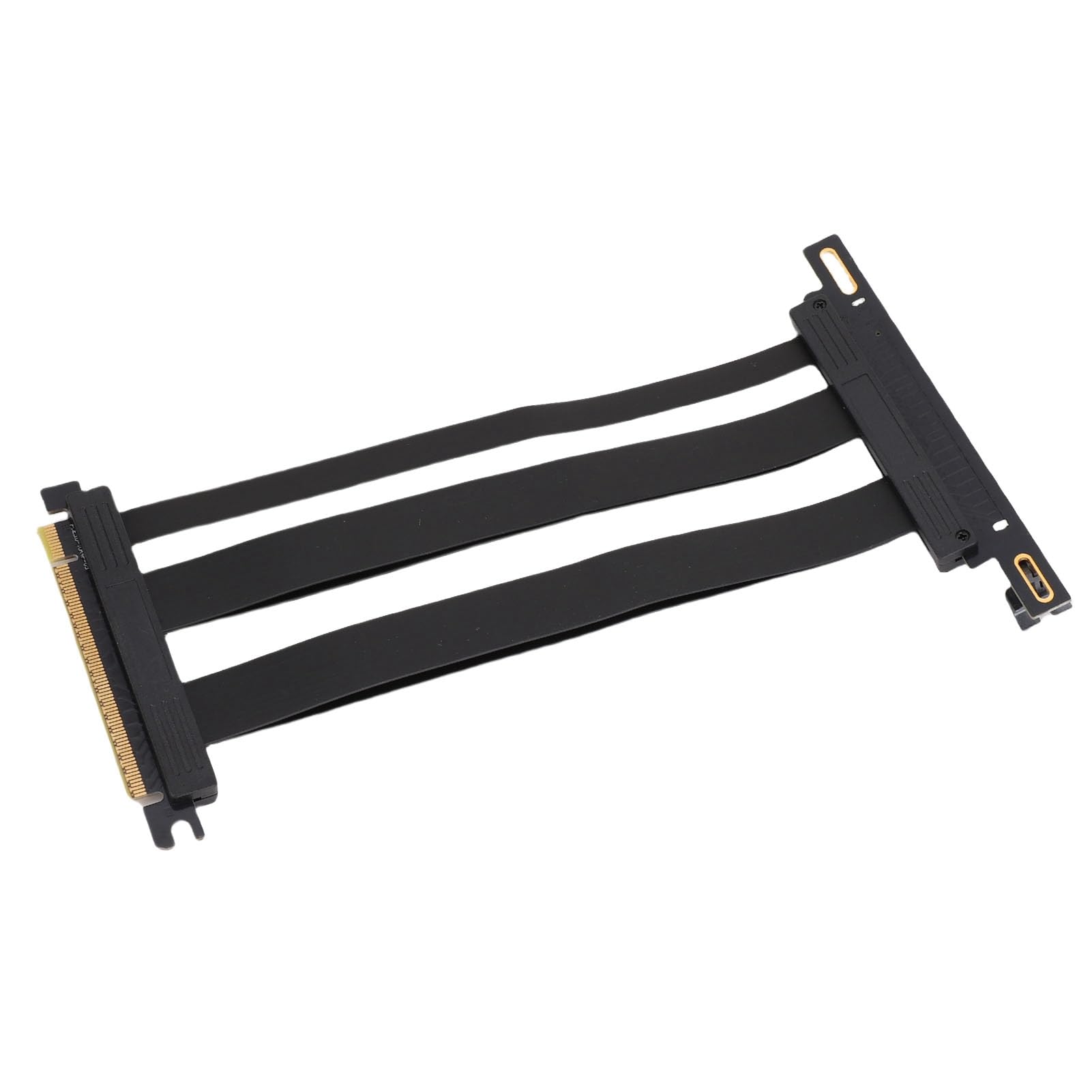 Generic Ekranowany Kabel Riser PCIe 5.0 X16 do RTX 4090 (Ti) Kabel Przedłużający 128 Gb/s do Obudowy Komputera PC Serwer o Małej Przestrzeni ITX Buduje się w Kolorze Czarnym (40cm) (20 cm)