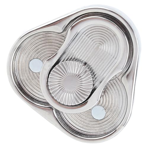 Keenso Magnetisches Zappelspielzeug aus Metall, EDC-Spielzeug Fidget Toy Büro Schreibtisch Spielzeug Geschenke für Freund und Vater Finger-Skateboards, Fingerkreisel, Würfel