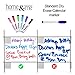 Magnetic Dry Erase Fridge Calendar and Whiteboard Bundle for Fridge: 2 Boards - 17