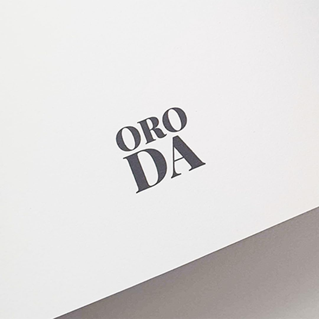 ORODA LETNOTE-BLACK, notatnik w kratkę o idealnym rozmiarze do transportu, prosty i luksusowy design, miękka okładka, 160p, 11,4 x 17,8 cm