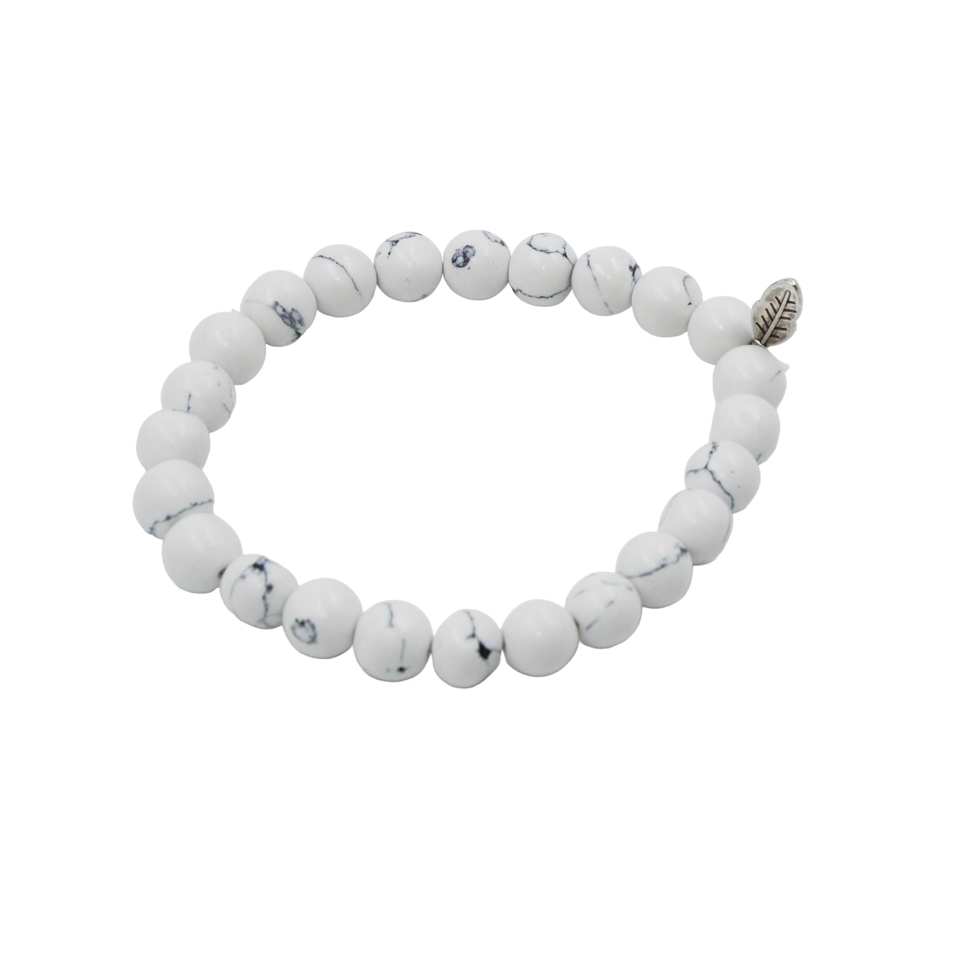 Howlite Stone Bracelet AAA+ Rated Beautiful Howlite Bracelet Money Magnet Bracelet Natural Gemstone Chakra Bracelet Reiki Healing Jewelry for Men Women (B0DB5PVHN5) Amazon Price History, Amazon Price Tracker