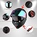 1Storm Motorcycle Full Face Helmet for Adults Men and Women Street Bike Racing Helmet DOT Approved with one Extra Clear Shield: KT828 Glossy Black
