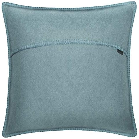 Soft-Fleece-Kissenbezug - Polarfleece mit Häkelstich Cover