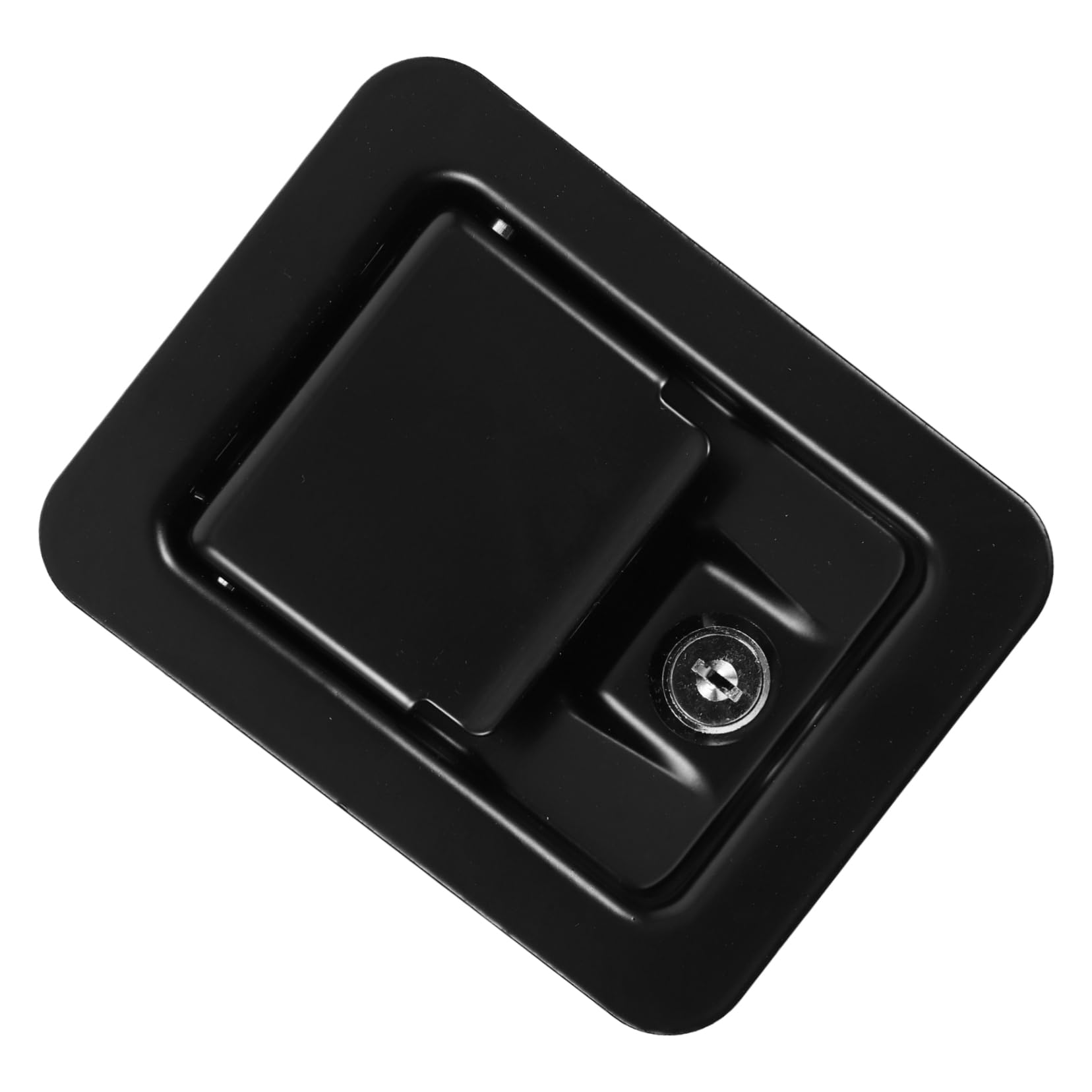 Serrure armoire électrique extérieure en inox noir SHINEOFI pour abri de jardin