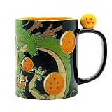 Shenlong Shenron Taza 3D Logo XXL Taza de café Shenron – Mug – Caja de regalo