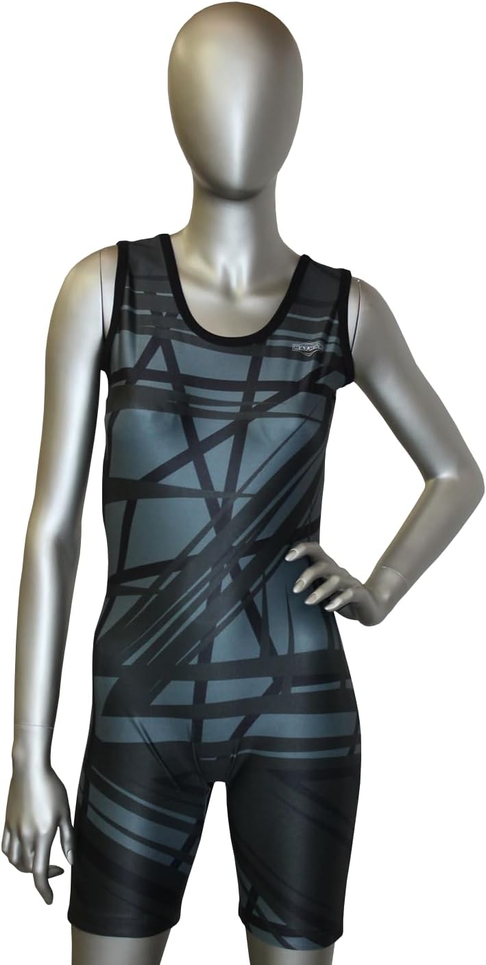Matman USA The Tilt Women's & Girl's Wrestling - Weightlifting - Exercise Singlet - Made in the U.S.A.