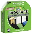 FROGTAPE Multi-Surface Painter's Tape with PAINTBLOCK, Medium Adhesion, 1.41" Wide x 60 Yards Long, Green (1358465)