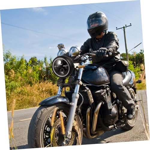 Phare LED rétro pour moto avec éclairage extérieur puissant et projection