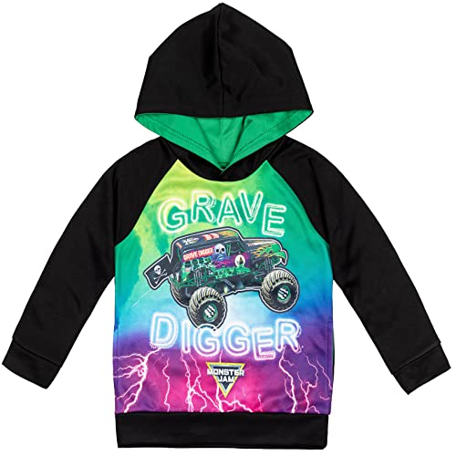 Image of Monster Jam Boys' Fleece Pullover Hoodie Toddler to Big Kid