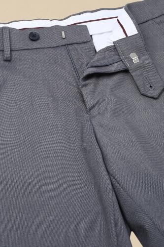 Image of Peter England Men Mid Rise Neo-Slim Formal Trouser