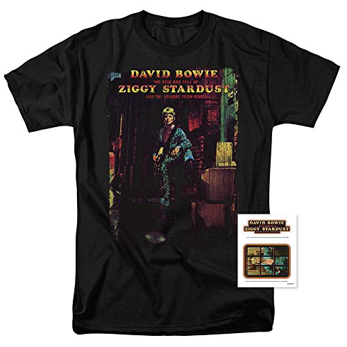 David Bowie Ziggy Stardust Rock Album T Shirt2