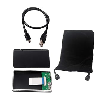 External 1.8 USB 2.0 ZIF Case HDD Enclosure for PC