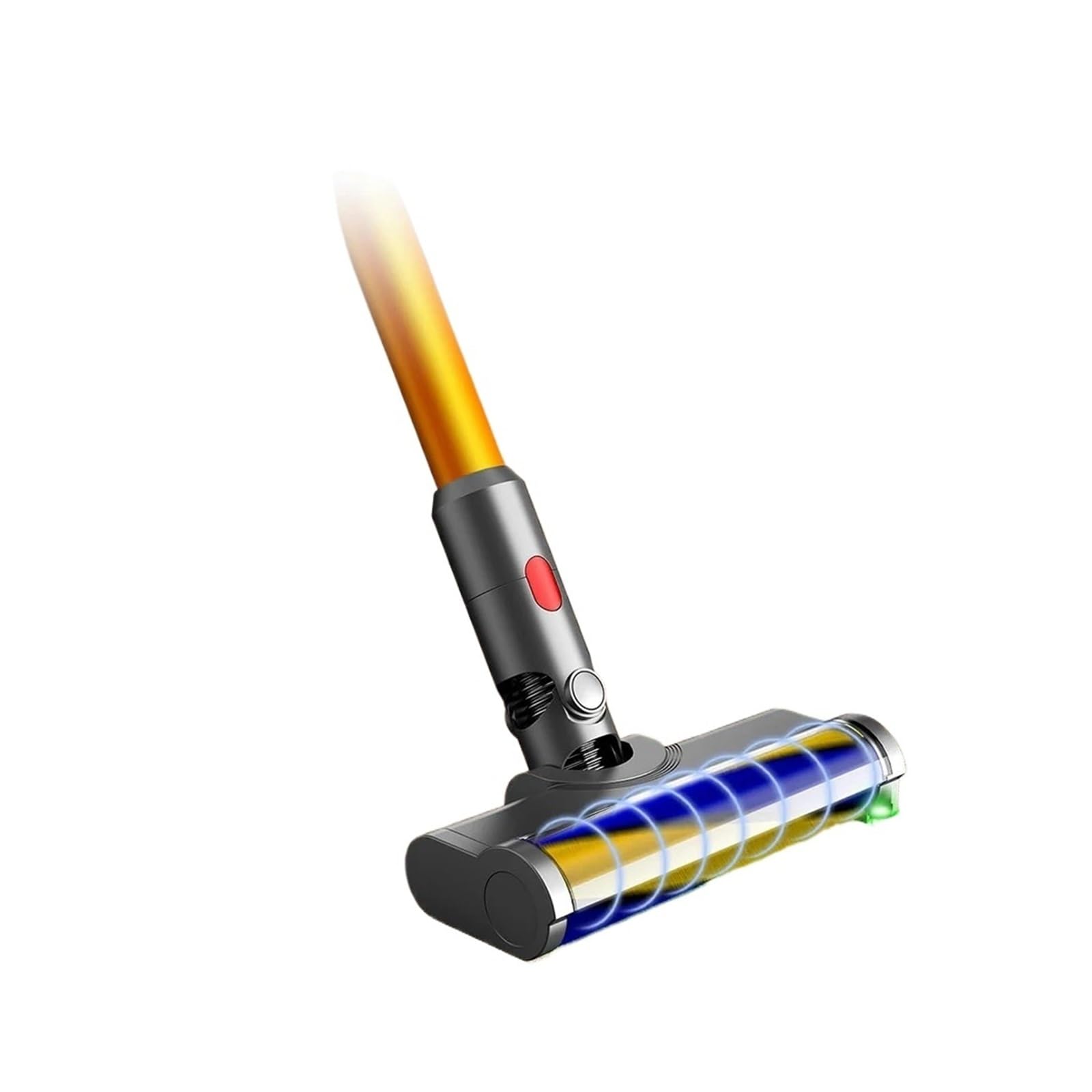 Głowica szczotki rolkowej z zielonym światłem zamiennym, kompatybilna z Dyson V12 Slim V10Slim