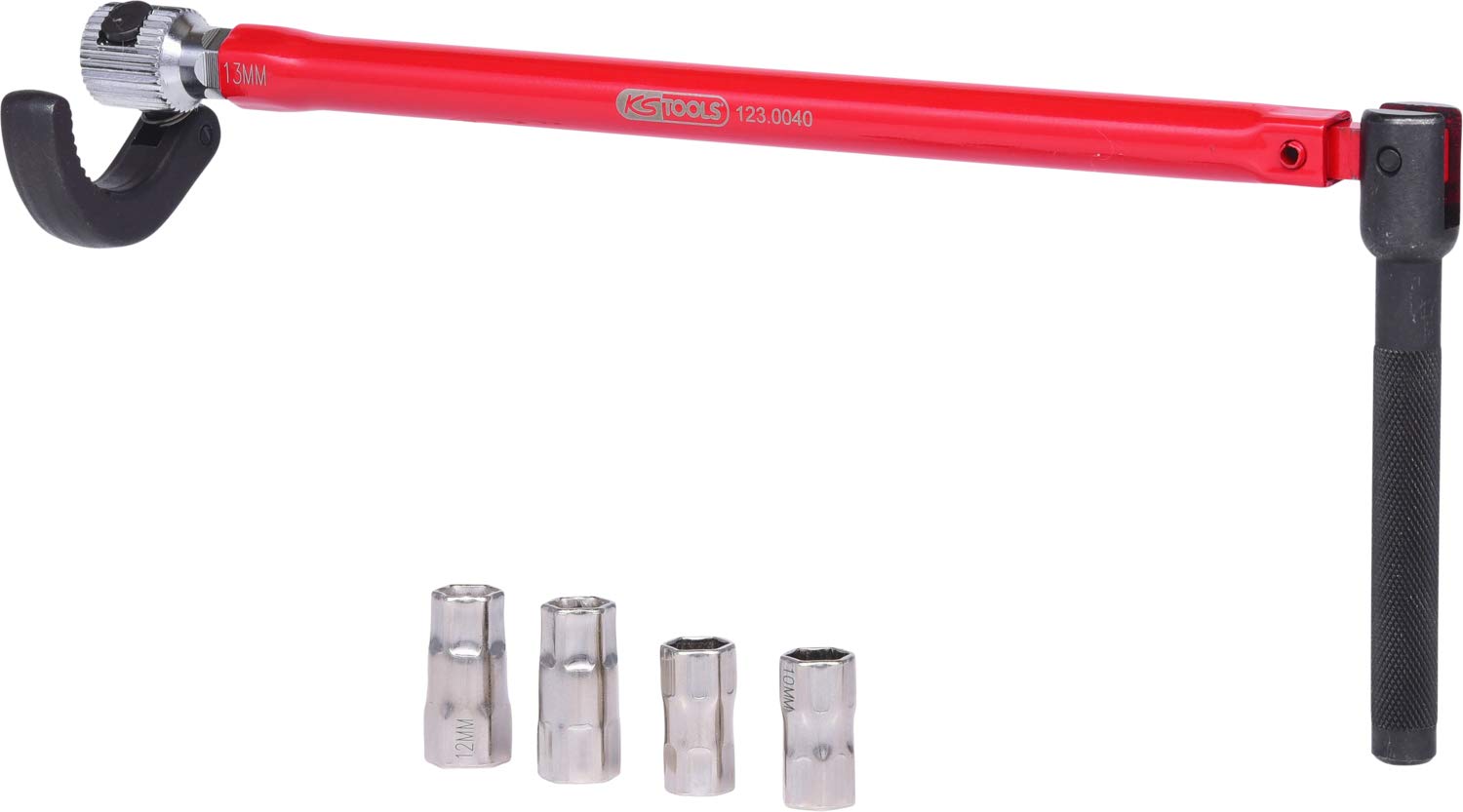 KS Tools 123.0040 Jeu de clés pour écrous de robinets, 6 pièces | Jeu de clés lavabos avec embouts, 6 pièces