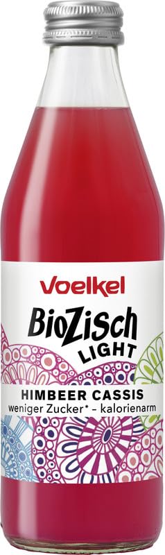 Voelkel BioZisch Himbeer‑Cassis, 0,33 l