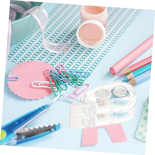 STOBOK 4 Unidades De Fita Dupla Face Para Scrapbook Cola Dupla Face Pontos Finos Fita Adesiva Dupla