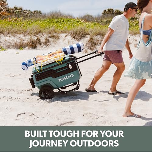 Image of Igloo Trailmate Journey 70Qt Wheeled Cooler | Insulated Hard Shell Ice Chest