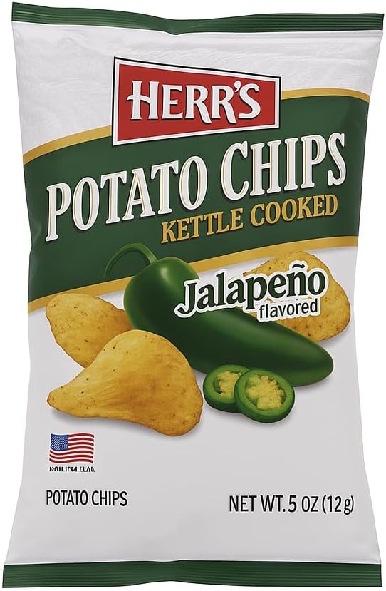 Herr'S Jalapeno Kettle Cooked 142G