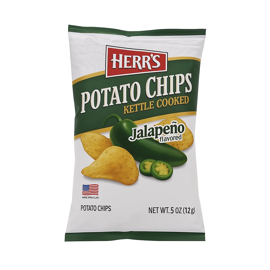 Herr'S Jalapeno Kettle Cooked 170G