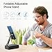 TechGlow Foldable Cellphone Stand with Bluetooth Speaker and Power Bank Birthday Gifts for Men Women Mother Father Boy Girl Teens Cool Tech Gadgets