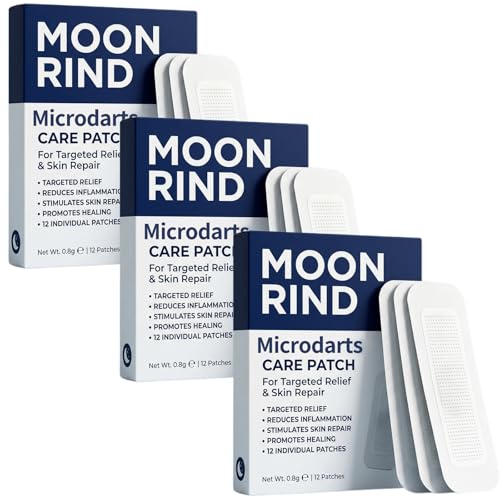 Luhaka Moon Rind VeinTarget Microdarts Patch, Moonrind Vein Target Microdarts Care patch, Relieve Leg Discomfort, Effectively Moisturizes and Moisturizes (3 Box)