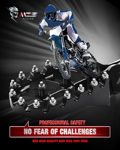 Image of MZS Dirt Bike Foot Pegs for TX FX TC TE EXC EXCF XC XCF SX SXF EX EXF 16-23