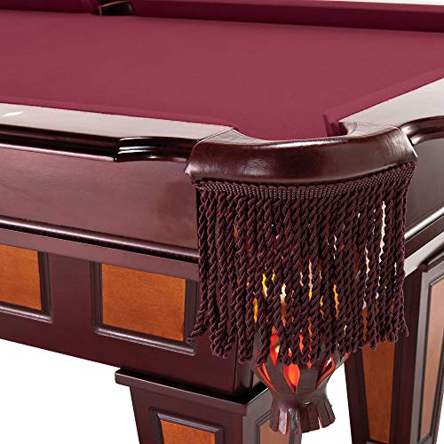 Fat Cat By Gld Products 64-0126 Reno 7.5€™ Pool Table With Dark Cherry Finish And Wine Colored Cloth, Accuslate Billiard Surface thumb #2