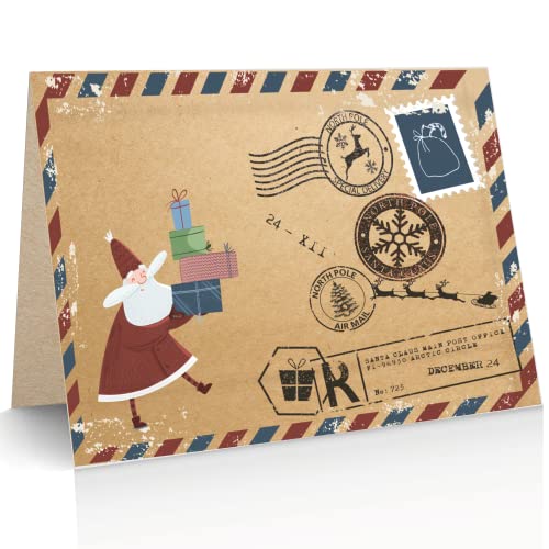 15 x Weihnachtskarten mit Umschlag - Frohe Weihnachten Karten (15 Stück) Cover