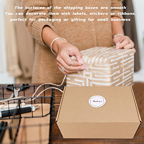 Shipping Boxes,9" X 6" X 4" Which Is Anti-Impact Come With Exquisite Sealing Label.suitable E-Commerce Packaging, Shipping Packaging. #TOP5