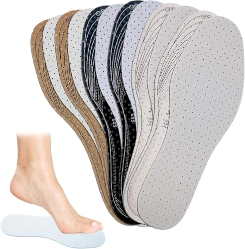 3 pares plantillas transpirables unisex para calzado miniatura 1