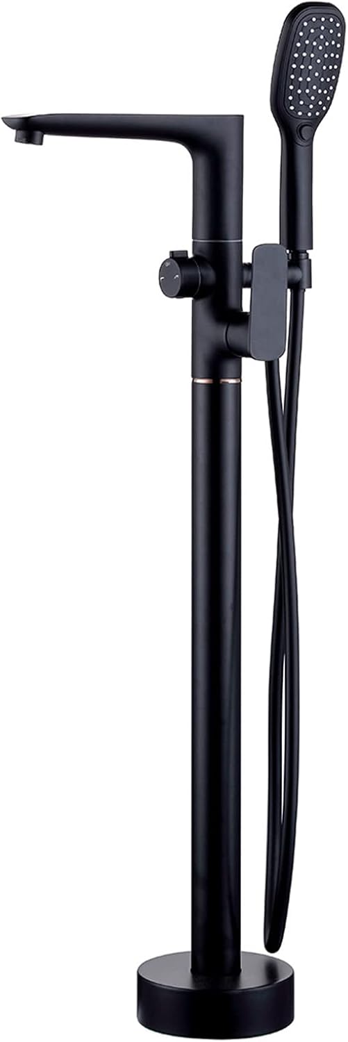 KEppd Freestanding Tub Faucet, 360° Rotating Free Standing