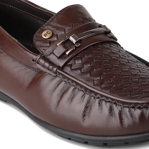 Image of Red Chief Genuine Leather Formal Slip On Shoes for Men