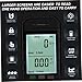 Radiation Detector Radiation Meter with Alarm Reminders LCD Display Sensitive Geiger Counter for Home Industry