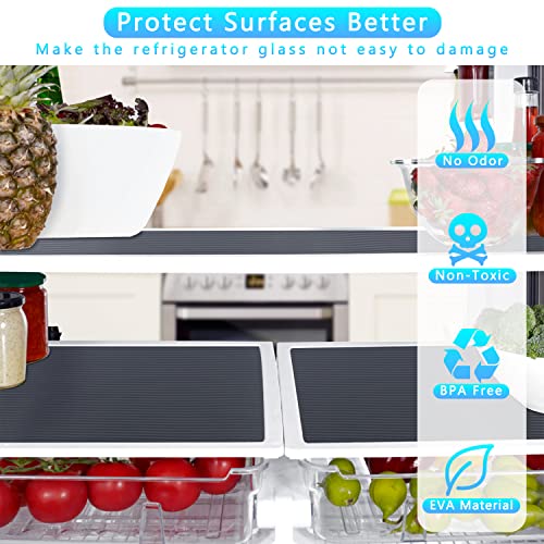 Shelf Liner For Kitchen Cabinets, Non-Adhesive Drawer Closet Cabinet Liner Mat, Waterproof Oil-Proof Refrigerator Fridge Liners Washable For Shelves Cupboard, Gray 12 Inches X 32.8 Ft #TOP1