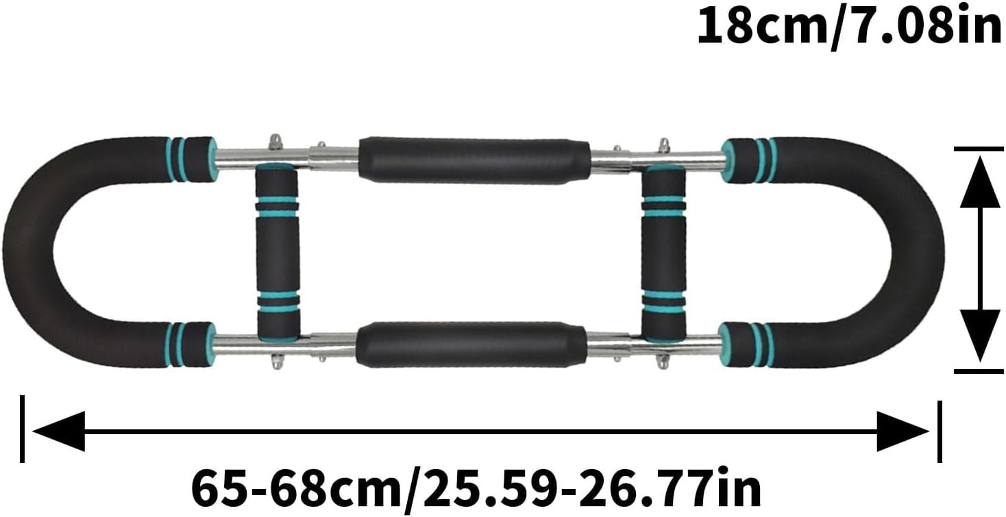 Trener ramion w kształcie litery U, regulowany wzmacniacz przedramion opór 30-40 kg, łatwy w uchwycie sprzęt do ćwiczeń klatki piersiowej przenośny opór sprężynowy do ćwiczeń w domu
