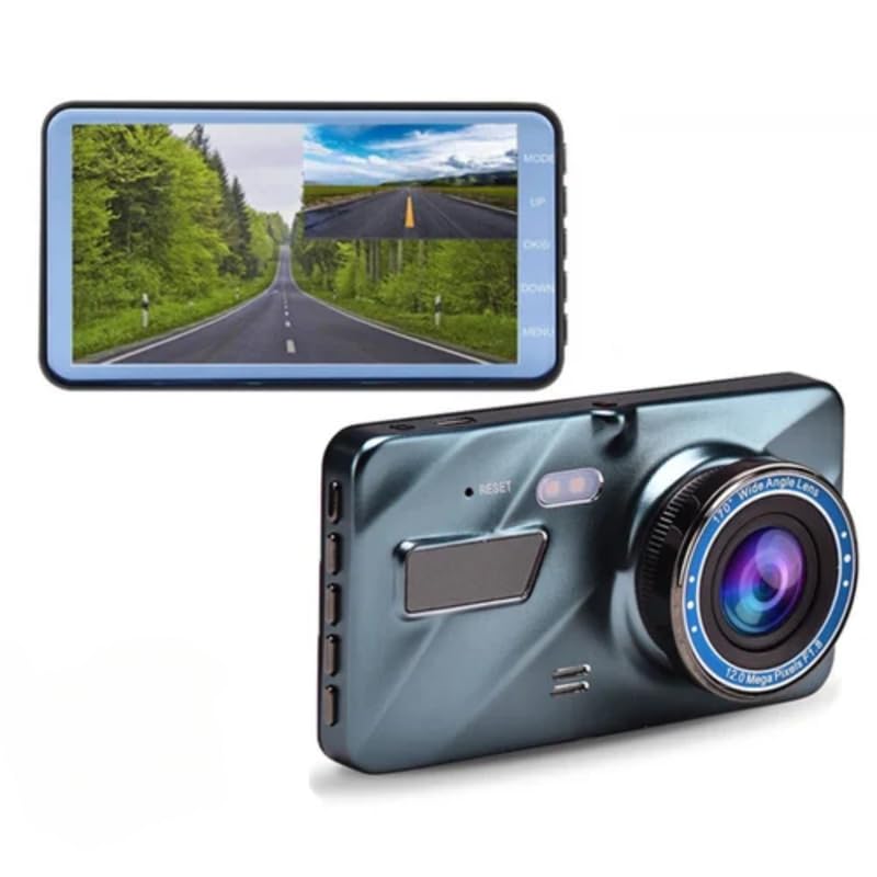 Drumstone (𝟭𝟱 𝗬𝗲𝗮𝗿𝘀 Special Warranty) 4-Inch HD DVR Camera Recorder with Rearview, Loop Recording, & G-Sensor High-Definition Video with 32GB Memory for Safe Drive-image-36
