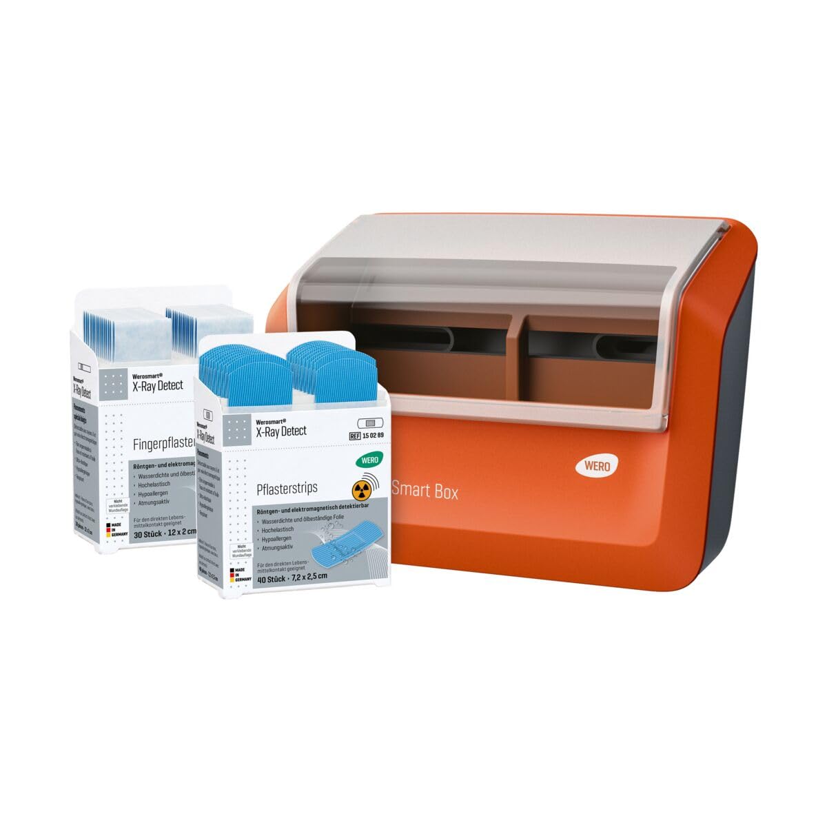 WERO Smart Box® Pflasterspender mit Werosmart® X-Ray Detect Pflastern